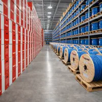 کابل شبکه Cat6 لگراند UTP پرمننت روی 60 متر