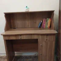 میز تحریر  شلف دار ام دی اف نو