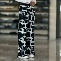 شلوار بافت طرح دار زنانه