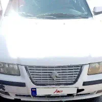 سمند ۹۵ بدون رنگ شاسی سالم