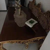 فروش میز ناهار خوری با چهار صندلی|میز و صندلی غذاخوری|فردیس, شهرک شهید حسینی|دیوار