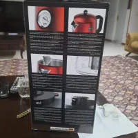 چای ساز فلر قرمز با قوری پیرکس|سماور، چای‌ساز، قهوه‌ساز|تهران, دریاچه شهدای خلیج فارس|دیوار