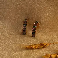 گوشواره نگینی