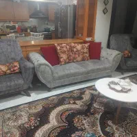 مبل ۷نفره برندمبلیران بامیز وعسلی|مبلمان خانگی و میز عسلی|کرج, شهرک اوج|دیوار