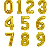 بادکنک فویلی و لوازم تولد و برف شادی و شمع