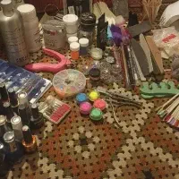 وسایل کاشت ناخن کامل