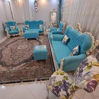 مبل کلاسیک 10نفره خوش رنگ و در حد|مبلمان خانگی و میز عسلی|مشهد, سجادیه|دیوار