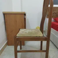 میز تحریر چوبی با صندلی|میز تحریر و کامپیوتر|زنجان, |دیوار