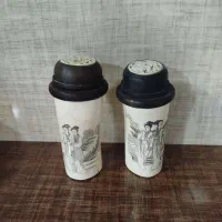 نقاشی رو ظرف صدساله|کلکسیون اشیاء عتیقه|خمینی‌شهر, |دیوار