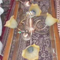 لوستر یک جفت کره ای