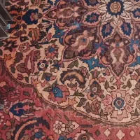 دوتا فرش قدیمی دست باف|فرش|نجف‌آباد, گلدشت|دیوار