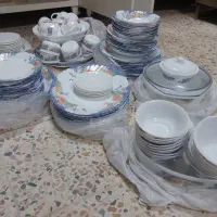 فروش سرویس ۱۸ نفره ارگوپال اصل فرانسه|ظروف سرو و پذیرایی|شیراز, میانرود|دیوار