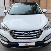 سانتافه ۲۰۱۵ فول با صندوق برقی مشابه صفر استثنایی