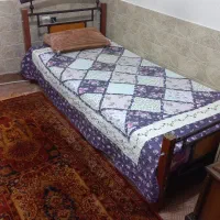 تخت تک نفره.با تشک