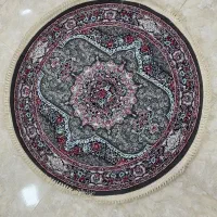 فرش گرد یک در یک درانواع رنگها و طرحها|فرش|آران و بیدگل, |دیوار