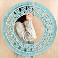 آینه مکرومه|آینه|شیراز, باغ تخت|دیوار