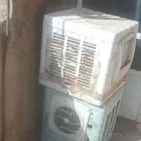دو عدد کولر آبی|کولر آبی|قم, چهل درخت‎|دیوار