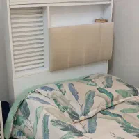 تخت یک نفره همراه با تشک