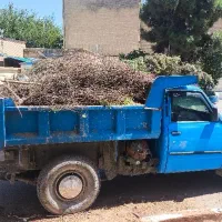 حمل نخاله ناخاله ماسه مصالح نیسان کمپرسی