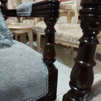 مبل سلطنتی  ۹ نفره کاجی ست  چوب راش خالص تظمینی|مبلمان خانگی و میز عسلی|تبریز, |دیوار