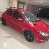 پژو  206 تیپ 5 مدل ۹۶موتور تقویت  شده با لوازم