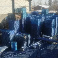 قالب فلزی بتن جک سقفی سه نیم لوله داربست قالب بتن|مصالح و تجهیزات ساختمان|خمینی‌شهر, |دیوار