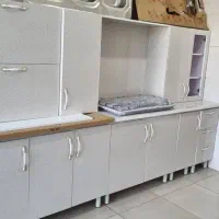 کابینت آماده ۳متری ام دی اف ارتفا ۸۰