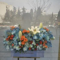 باکس گل بسیار ویژه مناسب تبریک کد ۱۱۵۷ گلاریس