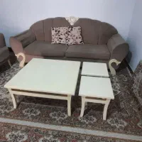 مبل ۸ نفره فروش فوری|مبلمان خانگی و میز عسلی|رباط‌کریم, رباط‌کریم|دیوار