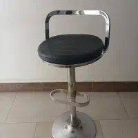 صندلی استیل جکدار چرخشی|صندلی و نیمکت|رامیان, |دیوار