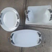 ظروف پذیرایی/چینی زرین/شیرینی خوری