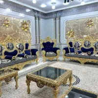 مبل سلطنتی/ست کامل/درجه کیفیA+/ارسال رایگان|مبلمان خانگی و میز عسلی|خمینی‌شهر, |دیوار