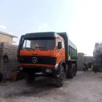 بنز دهچرخ کمپرسی هشت سیلندر