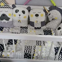 سرویس خواب اتاق کودک با خوشخواب در حد نوو|تخت و صندلی بچه|کاشمر, |دیوار