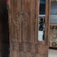 کمد ریل چوبی،اینه کنسول