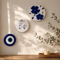 بشقاب سفالی(دیوارکوب)