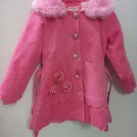 پالتو صورتی دخترانه