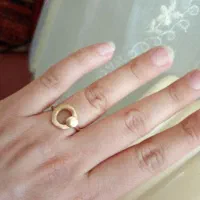 انگشتروگوشواره کوچک