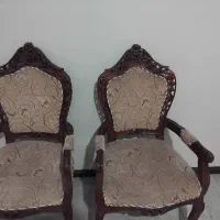 مبل ۹ نفره سلطنتی چوب گردو