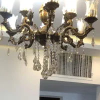 فروش خریدار لوستر آینه شمعدان آبکاری وسایل برنجی