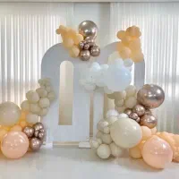 بادکنک آرایی و گل‌آرایی مراسمات با سپیددیزاین|خدمات پذیرایی، مراسم|اسلام‌شهر, باغ فیض|دیوار