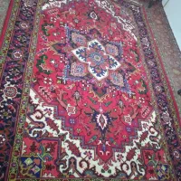 یک جفت فرش دستبافت نقشه هریس تاجری ۶متری