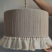 لوستر مکرومه و رافیا|لوستر و چراغ آویز|تهران, جنت‌آباد مرکزی|دیوار