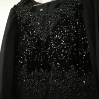 لباس مجلسی زنانه سایز بزرگ مشکی