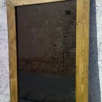 آیینه قدی و رو میزی چوبی|آینه|ری, علایین|دیوار