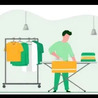 خدمات اتو بخار و بستهبندی تیشرت