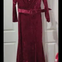 لباس مخملی مجلسی مدل ماهی نو|لباس|تبریز, |دیوار