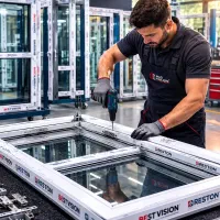 ساخت درب و پنجره های آلومینیوم و upvc
