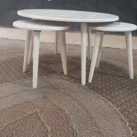 میز جلو مبلی همراه با ۳تا عسلی