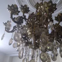 لوستر برنز و آباژور سالنی